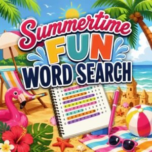 summertime time fun word search