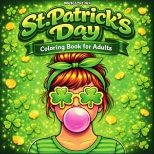 st. patrick’s day coloring book double the fun